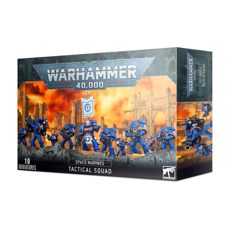 Warhammer 40k Space Marines Tactical Squad