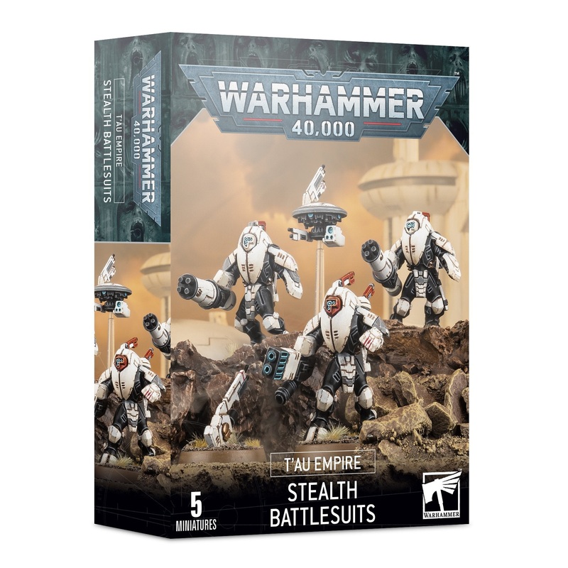 Warhammer 40k: T'au Empire XV25 Stealth Battlesuits