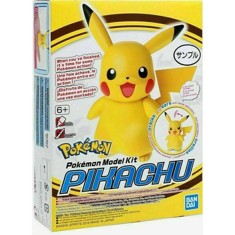 Bandai Pikachu Pokemon Model Collection Kit