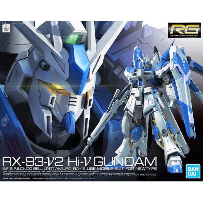 Bandai RG 1/144 - #36 Hi-Nu Gundam [Char's Counterattack Beltorchika Children]