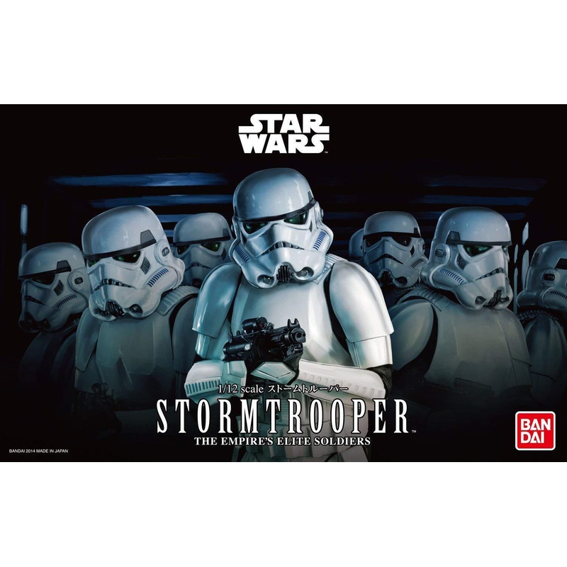 Bandai Star Wars Stormtrooper 1:12 Scale Plastic Model Kit