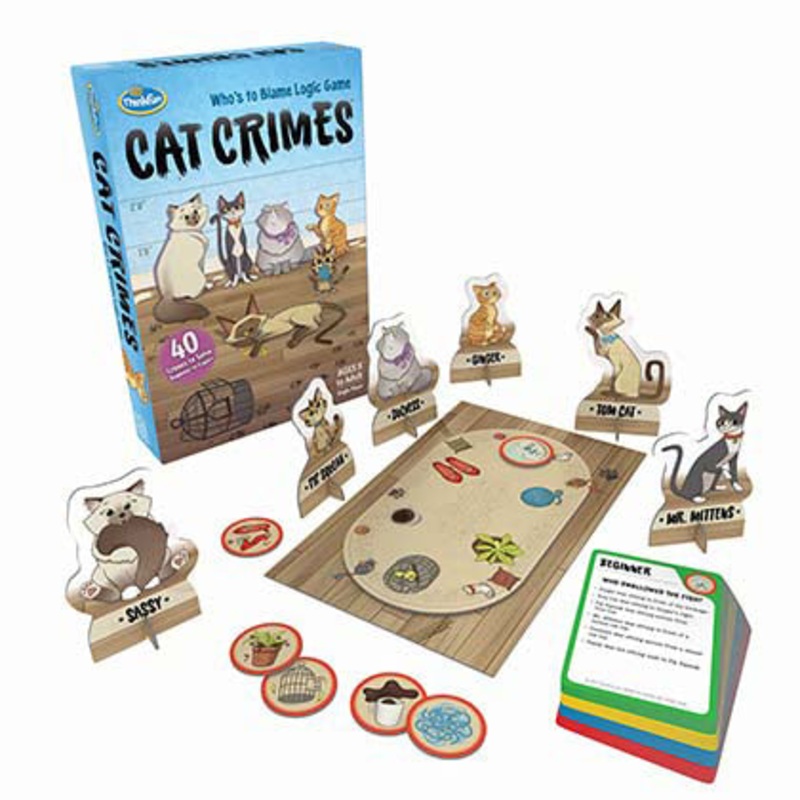 Cat Crimes - Whos to Blame Logic Game