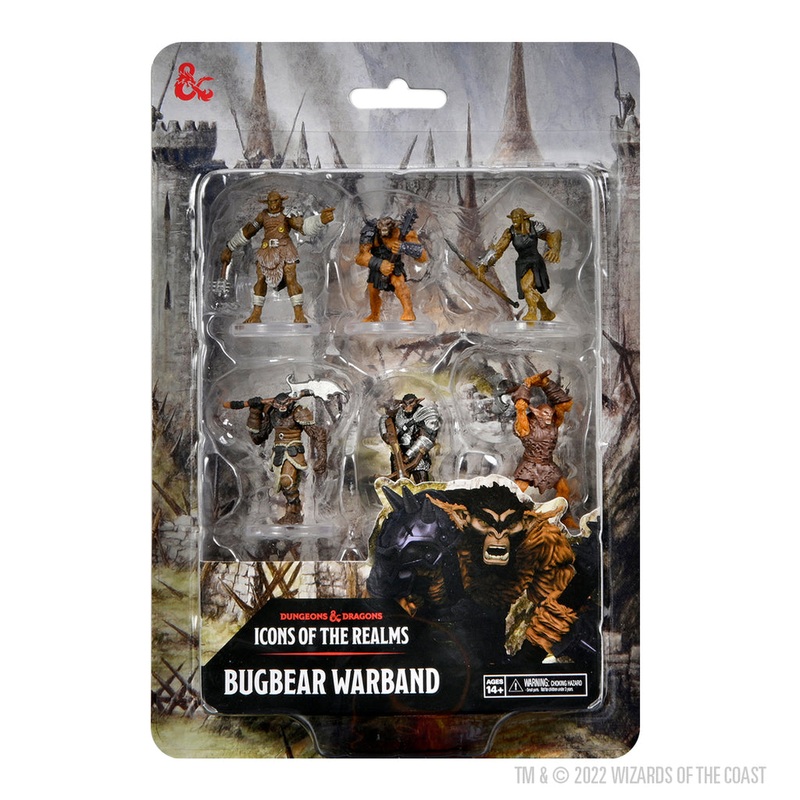 D&D Icons of the Realms Bugbear Warband