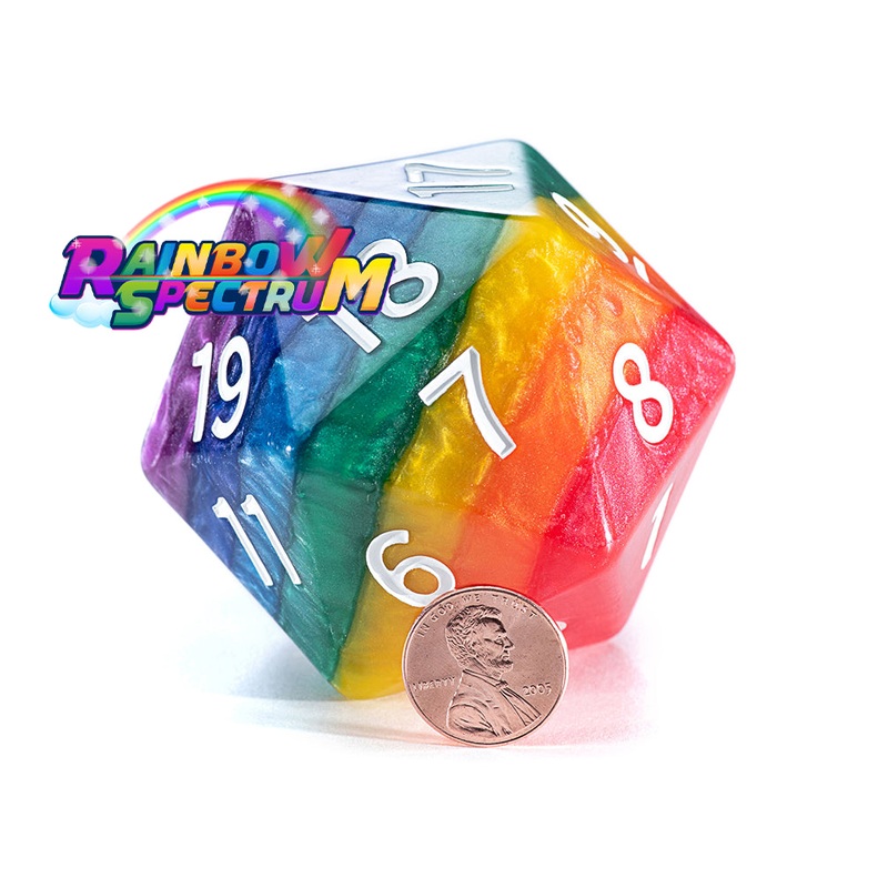 Gate Keeper Games - Giant 58mm Spindown D20 Epic Dice