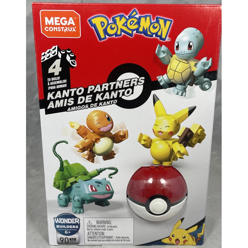 Mega Construx Pokmon Kanto Partners