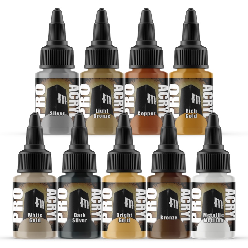 Pro Acryl: Metallic Set