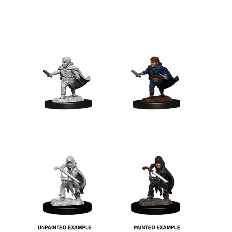 Dungeons & Dragons Nolzur's Marvelous Unpainted Miniatures: W13 Halfling Rogue Male