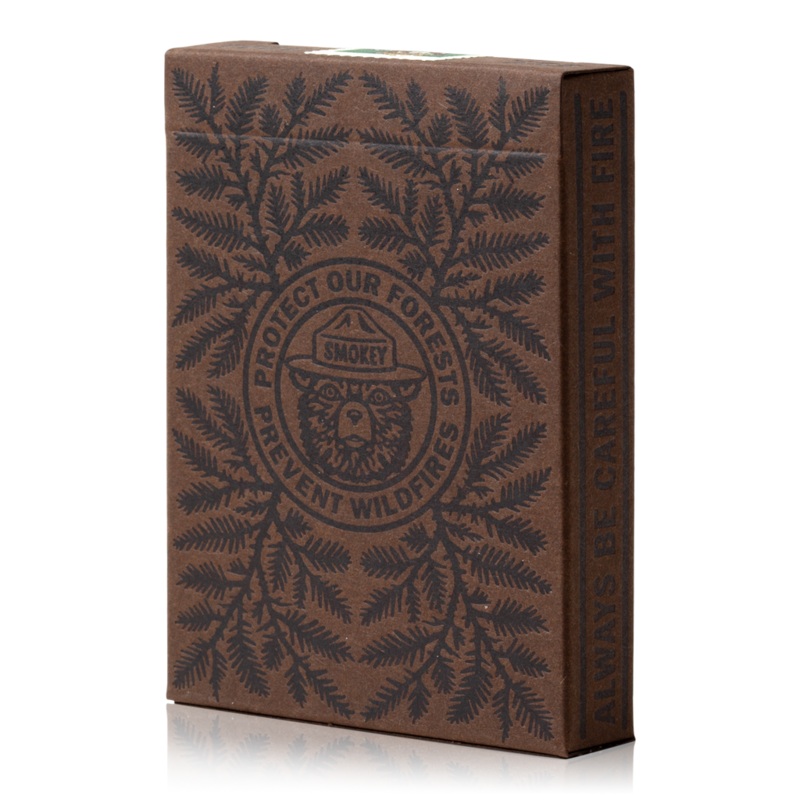 Limited Brown Edition Smokey Bear Playing Cards