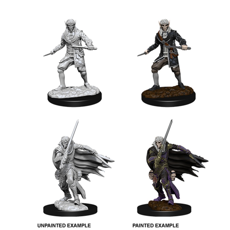 Pathfinder Deep Cuts Unpainted Miniatures: W10 Elf Rogue Male