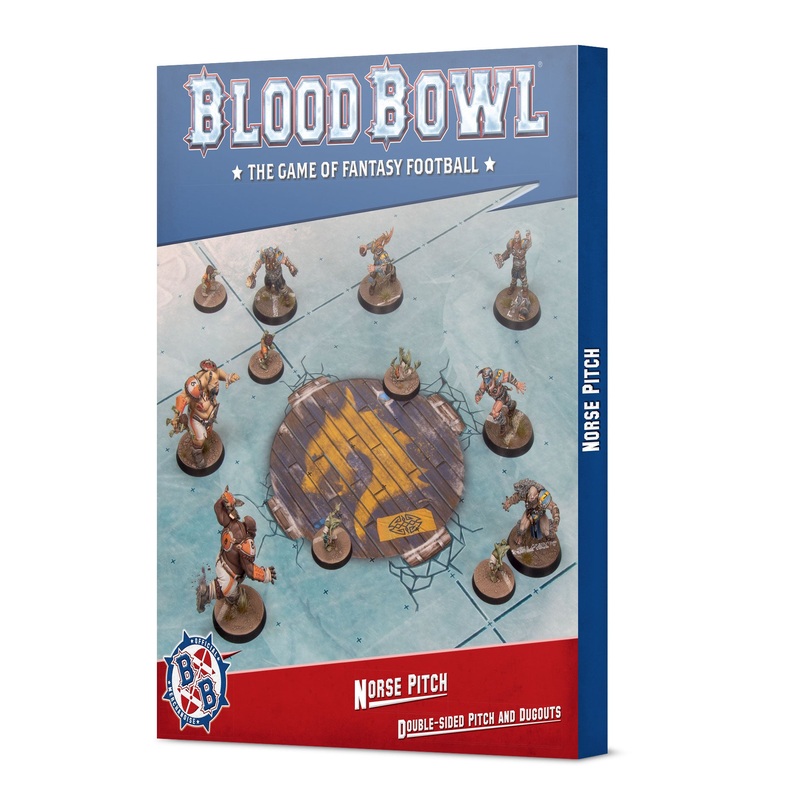 Blood Bowl: Norse Pitch and Dugouts