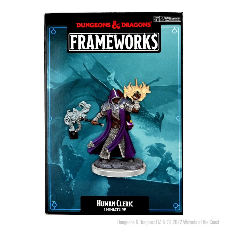 Dungeons & Dragons Frameworks: W01 Human Cleric Male