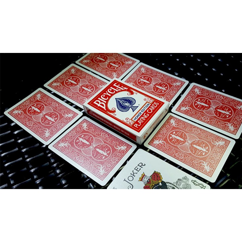 Honor Marked Bicycle Red Deck by JL Magic