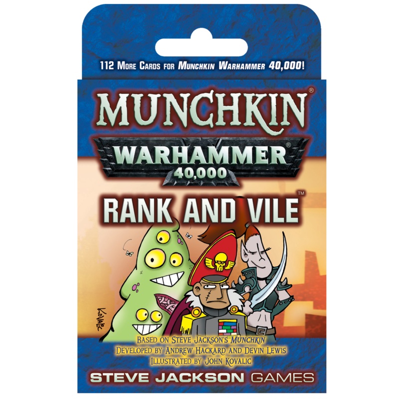 Munchkin: Warhammer 40,000 - Rank and Vile Expansion