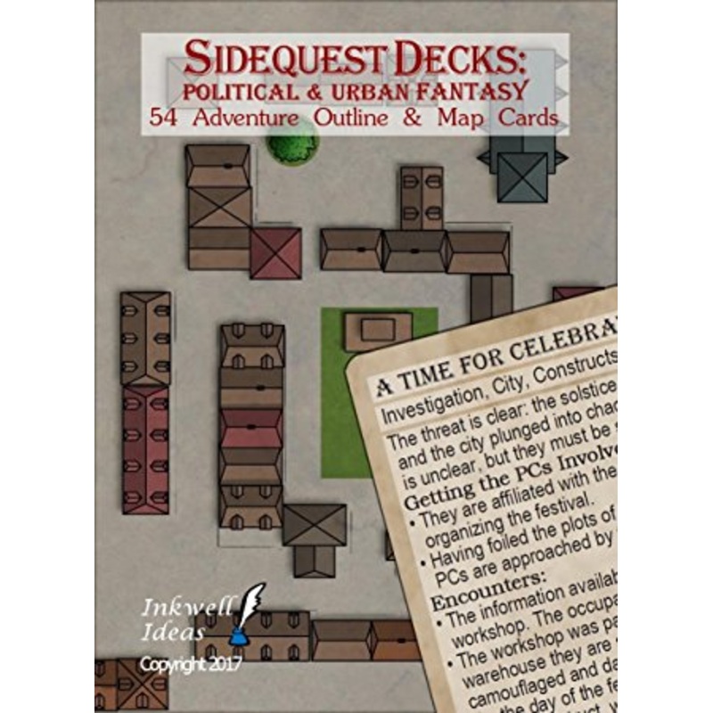 Sidequest Decks: Political & Urban Fantasy