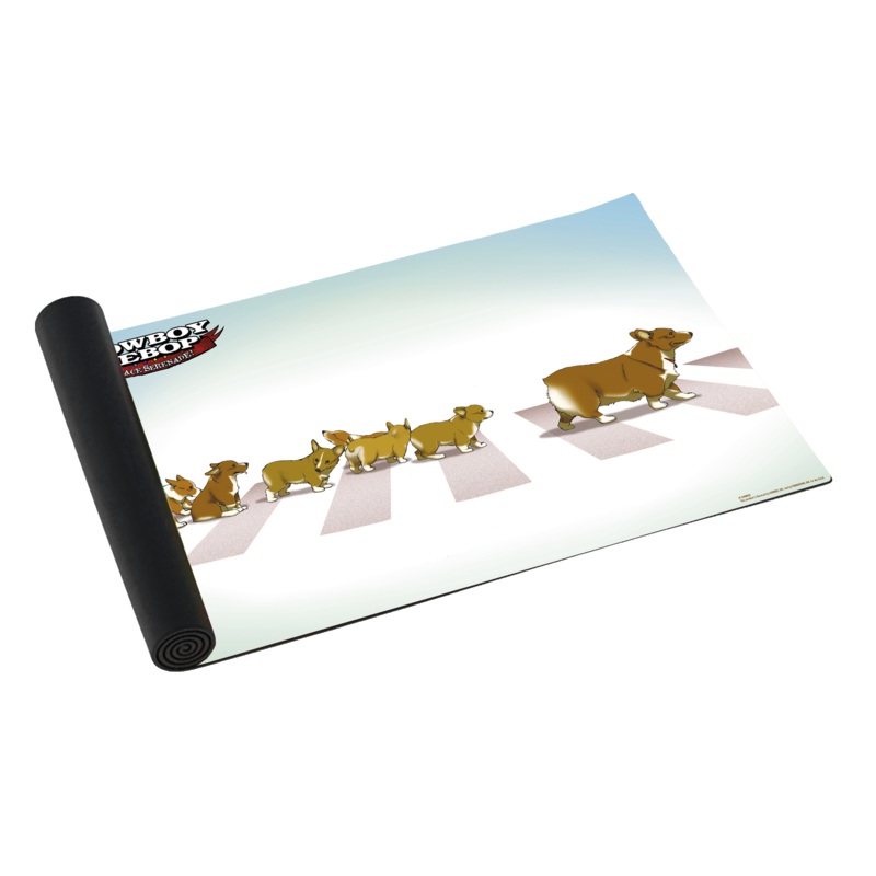 Cowboy Bebop Playmat - Ein and Family