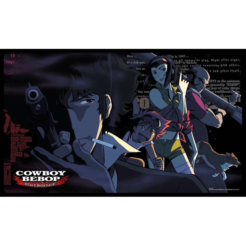 Cowboy Bebop Playmat - Night Team