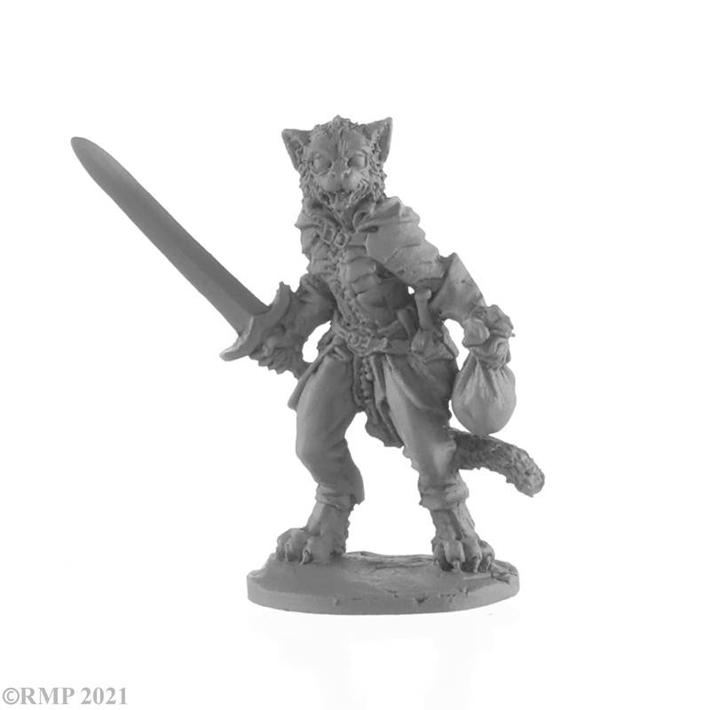 Dark Heaven: Legends Metal - Catfolk Rogue