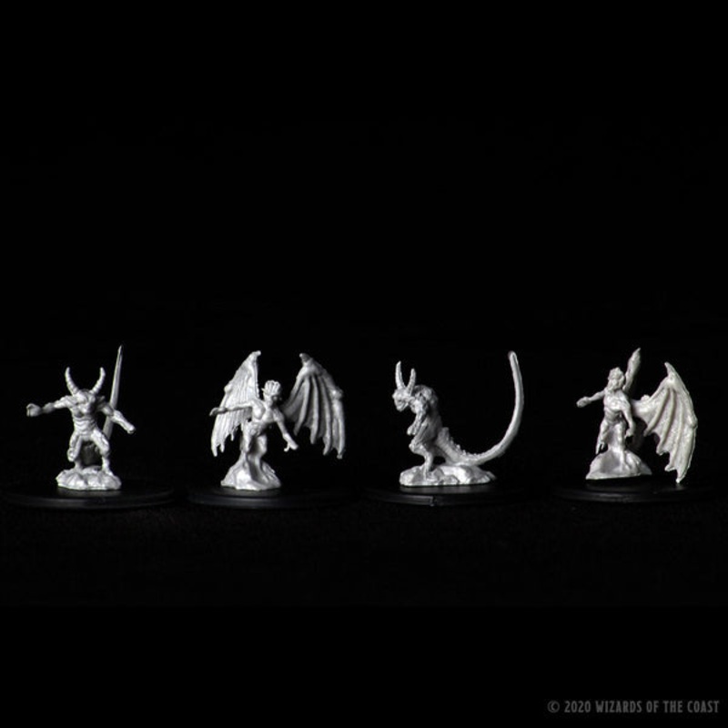 Dungeons & Dragons Nolzur's Marvelous Unpainted Miniatures: W9 Quasit & Imp
