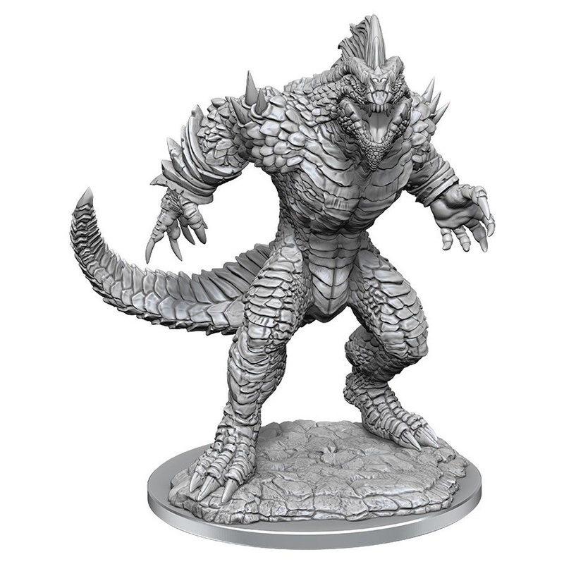 Dungeons & Dragons - Nolzur's Marvelous Unpainted Minis: W21 Lizardfolk Render