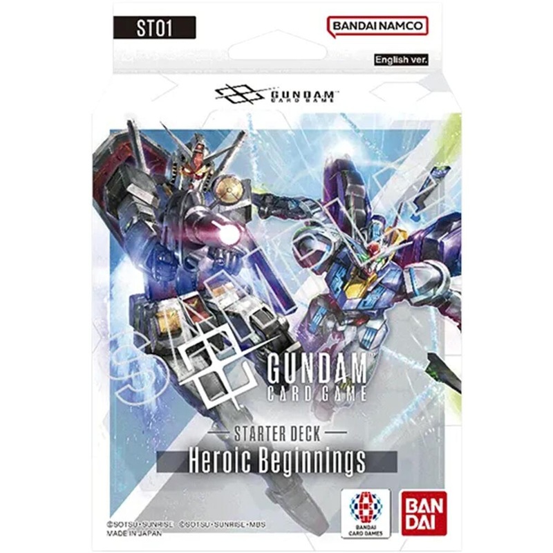 Gundam Card Game - Starter Deck 01: Heroic Beginnings (ST01)