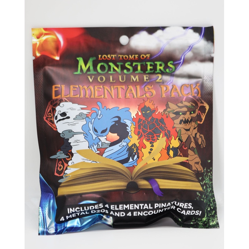 Mystery Loot: Lost Tome of Monsters - Elemental Pack