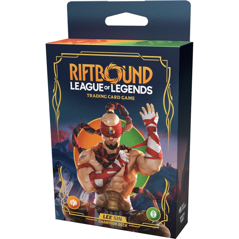 Riftbound - League of Legends TCG: Origins Champion Deck - Lee Sin