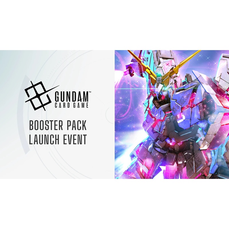Sat 8/2/2025, 5 pm - Operation Stardust: Gundam TCG Booster Launch