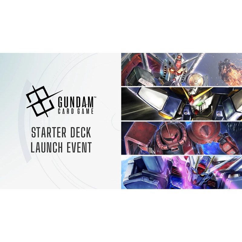 Sun 7/13/2025, 1 pm - Gundam Card Game: Mobile Suit Deployment Tournament
