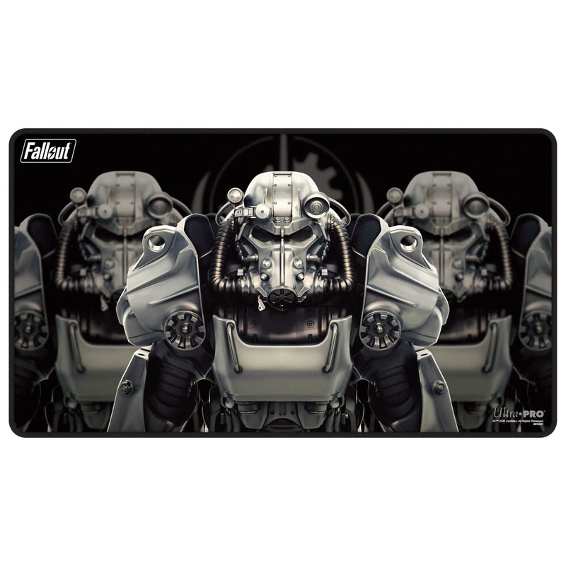 Ultra Pro Black Stitched Playmat - Magic: the Gathering Fallout: Brotherhood of Steel