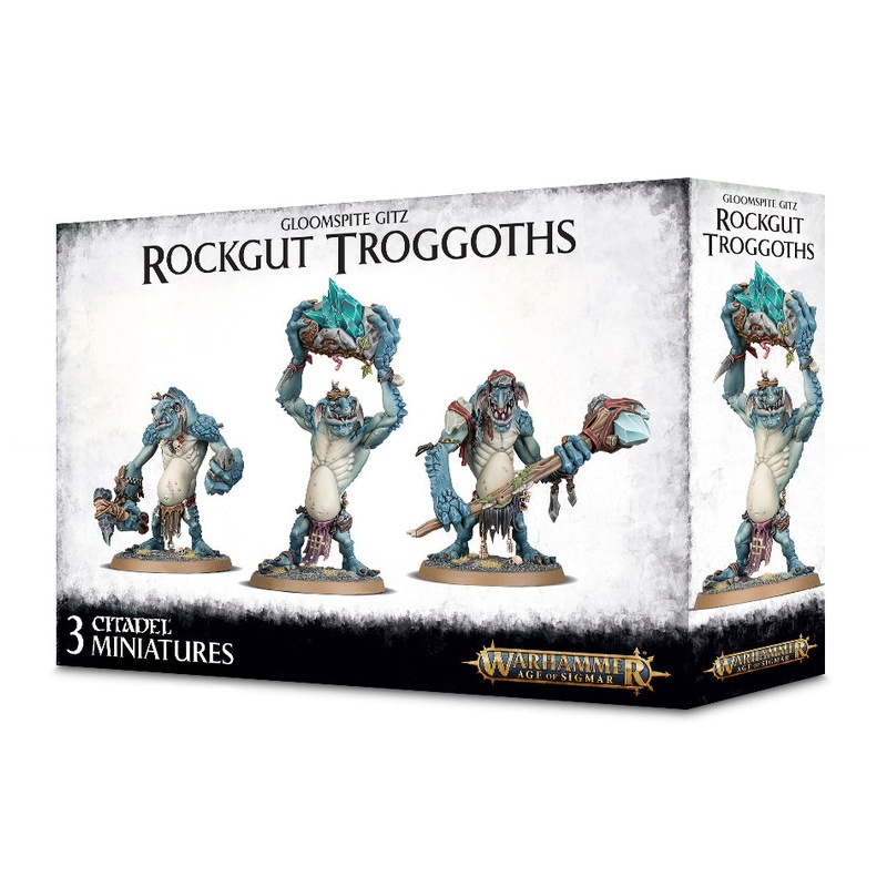 Age of Sigmar: Rockgut Troggoths - Gloomspite Gitz Unit
