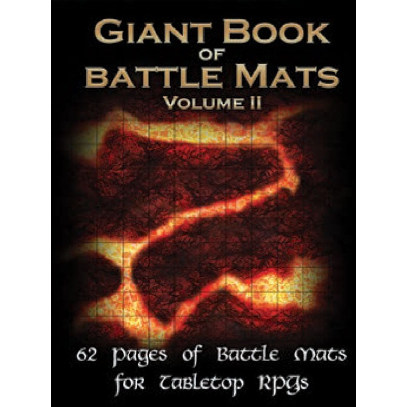 Battle Mats: Giant Book of Battle Mats - Volume II