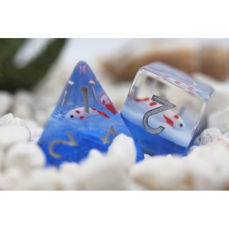Koi Pond RPG Dice Set