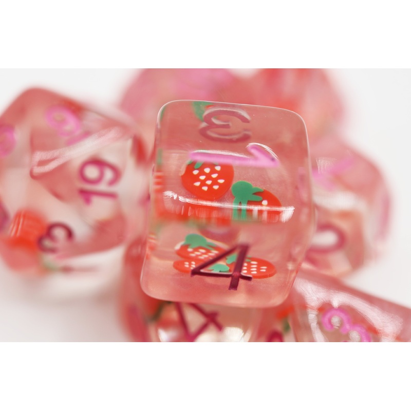 Strawberry Shortcake RPG Dice Set