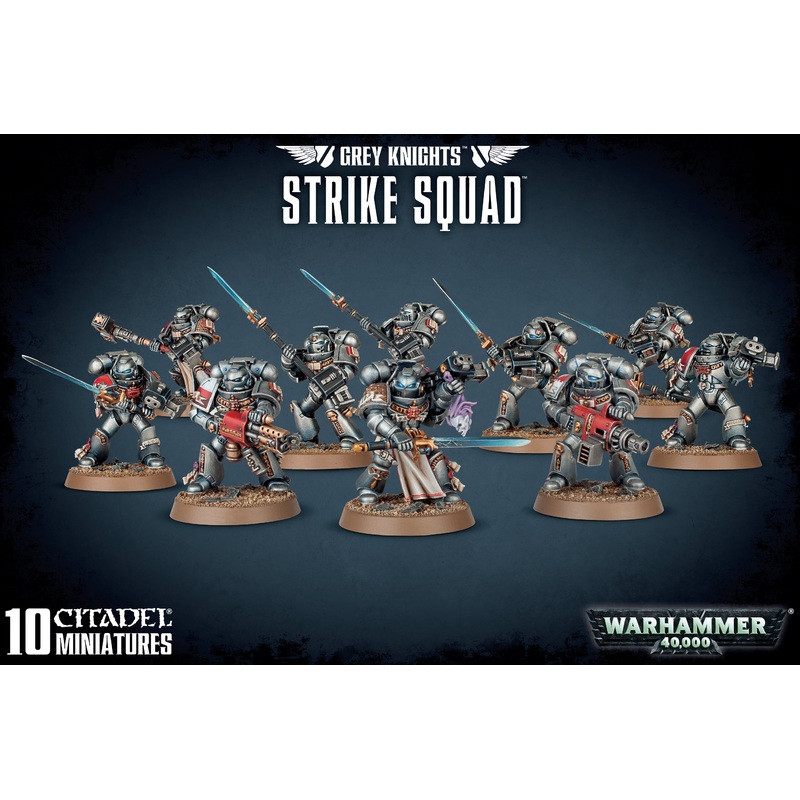 Warhammer 40k: Grey Knights Strike Squad