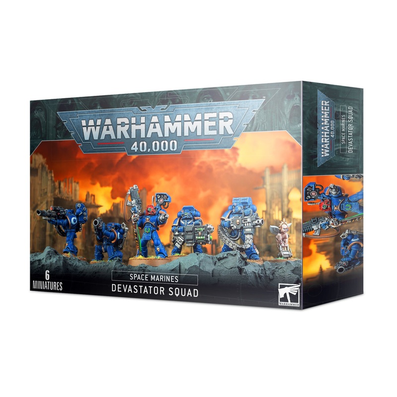 Warhammer 40k Space Marines Devastator Squad