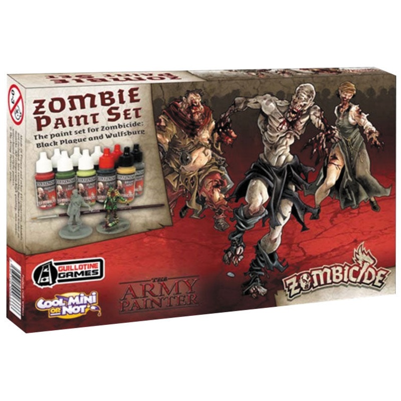 Warpaints: Zombicide Black Plague Paint Set