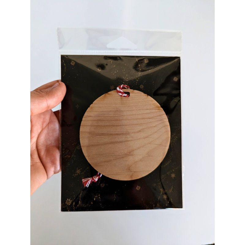 Wooden Ornament: Definitely Not A Mimic