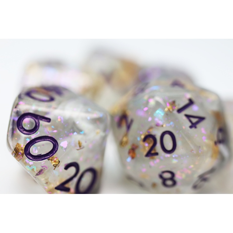 Frozen Treasure RPG Dice Set