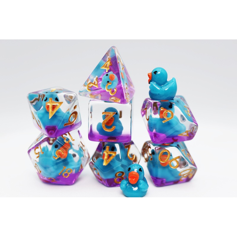 Duck on the Pond RPG Dice Set