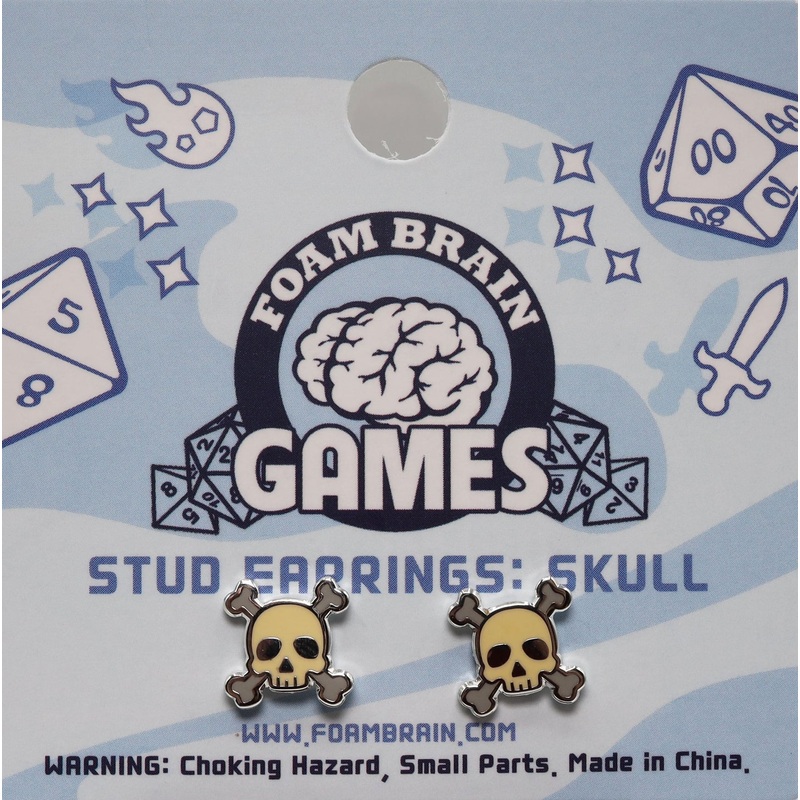 Foam Brain Games Decorative Stud Earrings