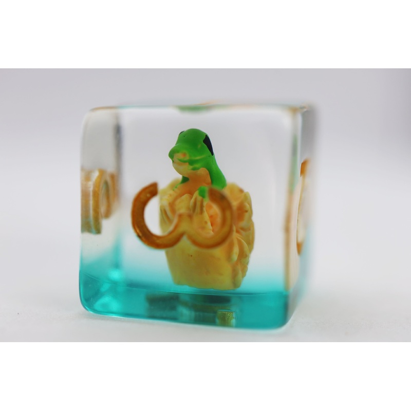 Green Dragon Hatchlings RPG Dice Set