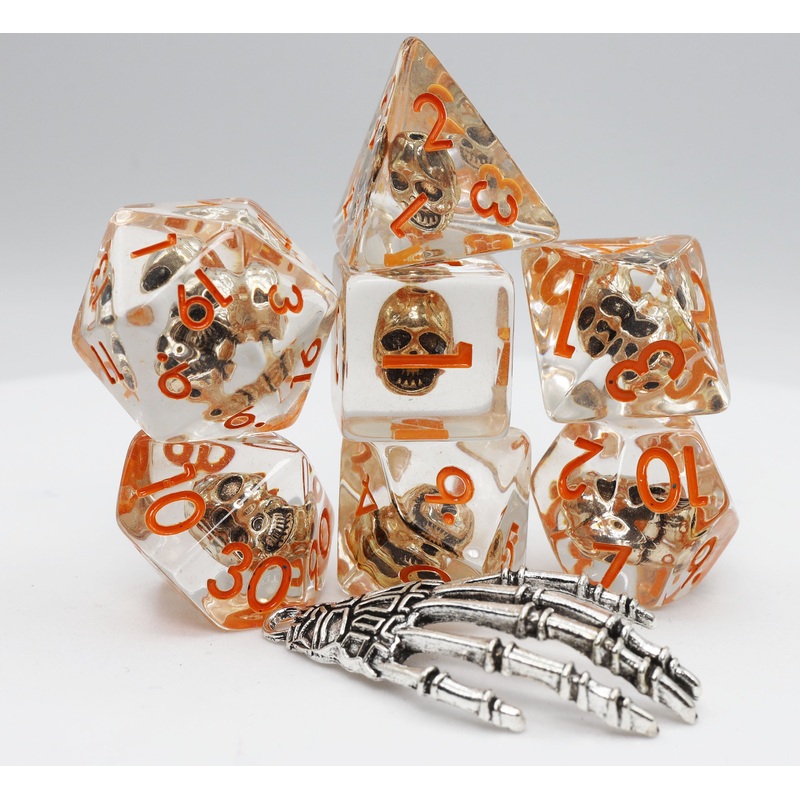 Laughing Skull RPG Dice Set