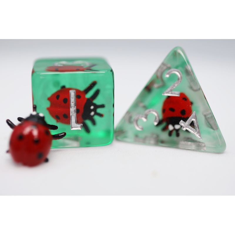 Lucky Ladybird RPG Dice Set
