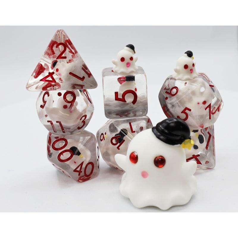 Sleepy Ghost RPG Dice Set