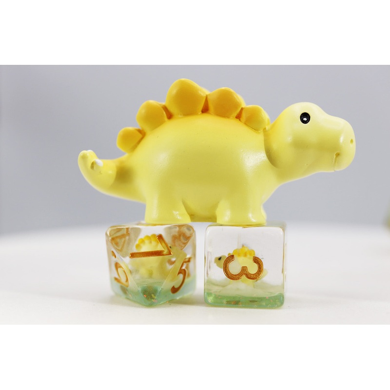 Stegosaurus RPG Dice Set