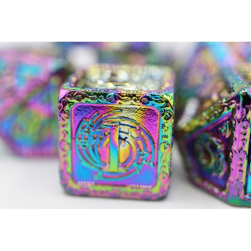 Bardic Song: Concerto - Metal RPG Dice Set