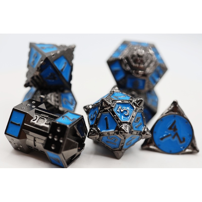Dice 51: Kepler-452b - Metal RPG Dice Set