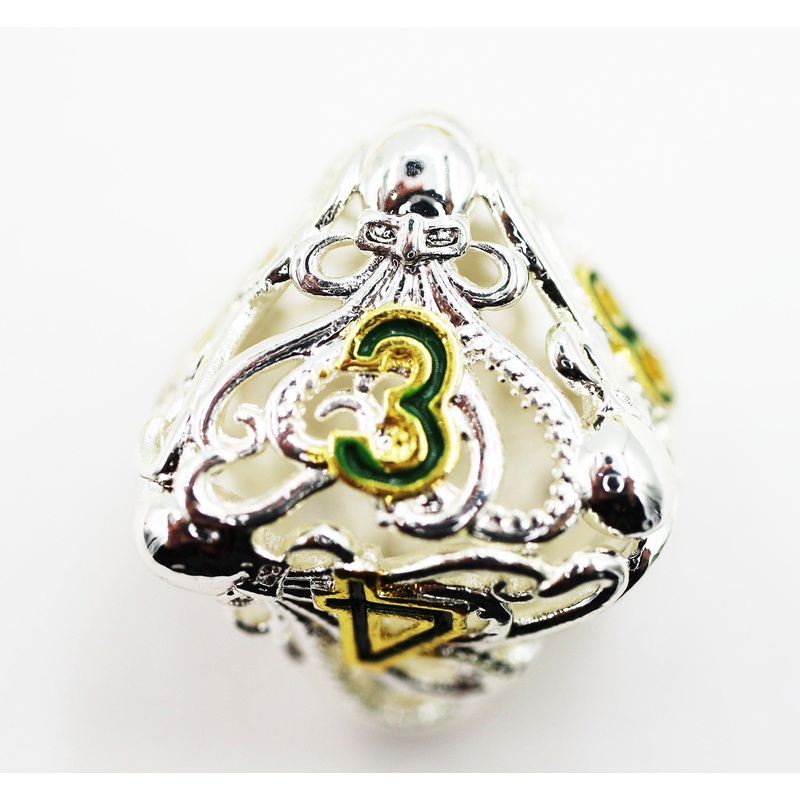 Mind Eater: Celestial - Hollow Metal RPG Dice Set