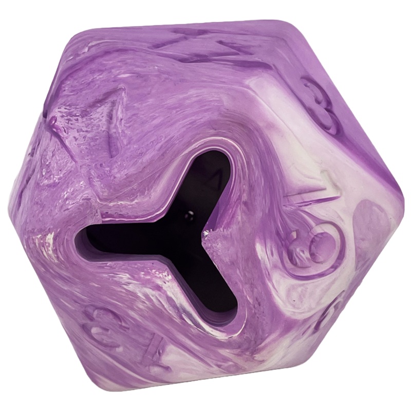 Barbarian Strength Dog D20: Purple