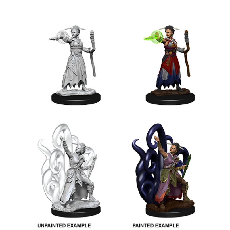 Dungeons & Dragons: Nolzur's Marvelous Unpainted Miniatures - W10 Female Human Warlock
